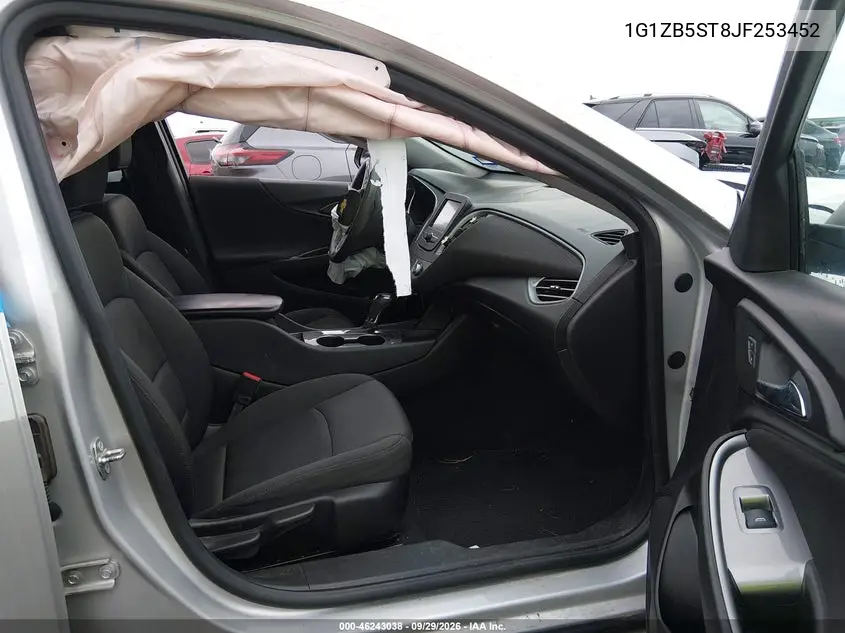2018 CHEVROLET MALIBU VIN 1G1ZB5ST8JF253452 — фото 5