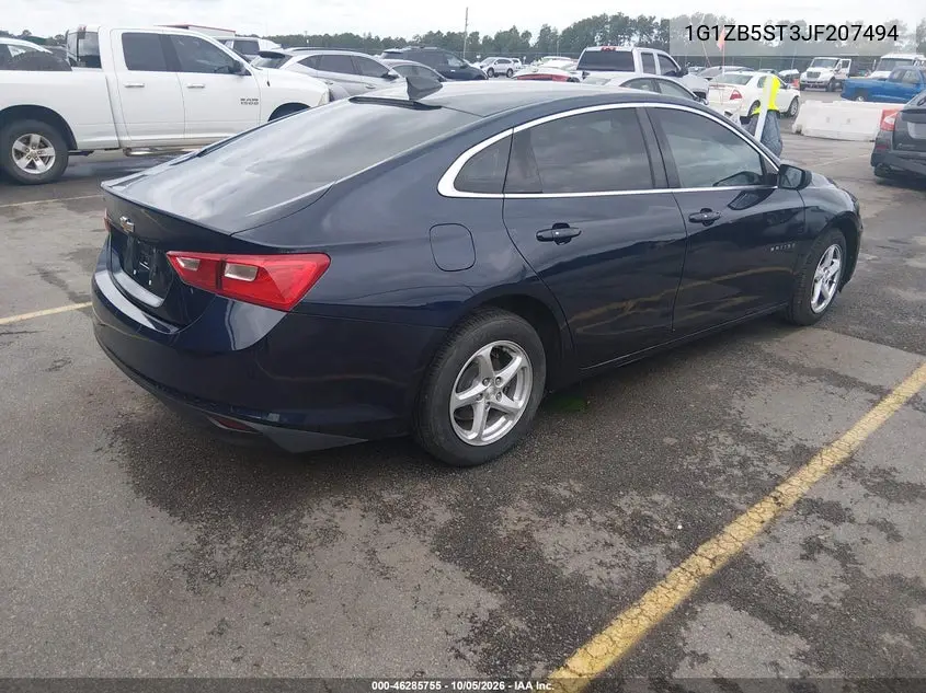 2018 CHEVROLET MALIBU VIN 1G1ZB5ST3JF207494 — фото 4