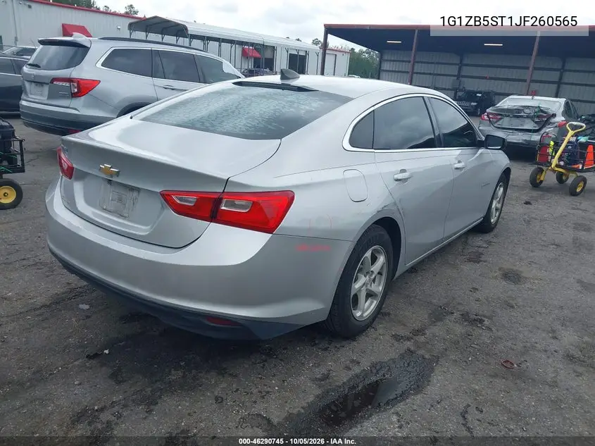 2018 CHEVROLET MALIBU VIN 1G1ZB5ST1JF260565 — фото 4
