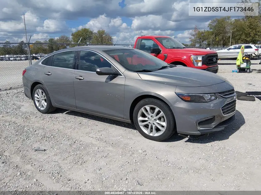 CHEVROLET MALIBU 2018, VIN 1G1ZD5ST4JF173446