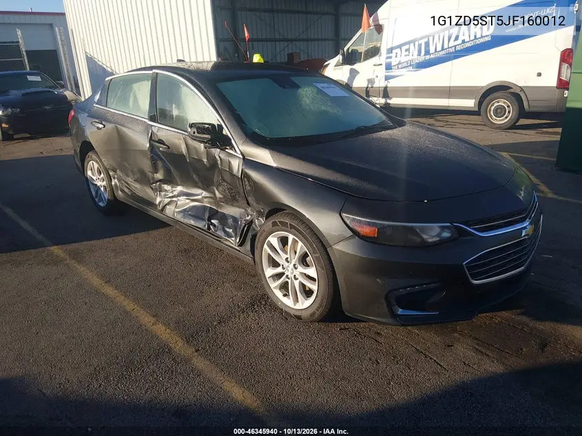 CHEVROLET MALIBU 2018, VIN 1G1ZD5ST5JF160012