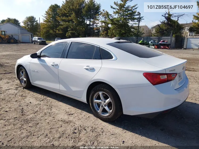2018 CHEVROLET MALIBU VIN 1G1ZB5ST6JF104697 — фото 3