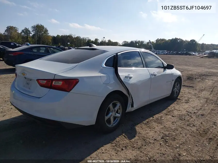 2018 CHEVROLET MALIBU VIN 1G1ZB5ST6JF104697 — фото 4
