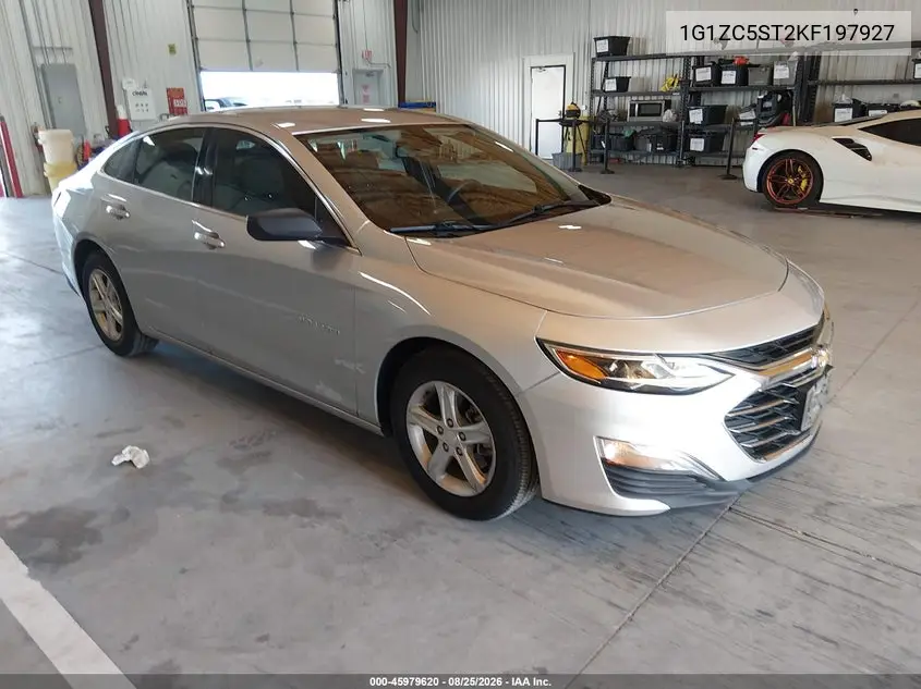 CHEVROLET MALIBU 2019, VIN 1G1ZC5ST2KF197927