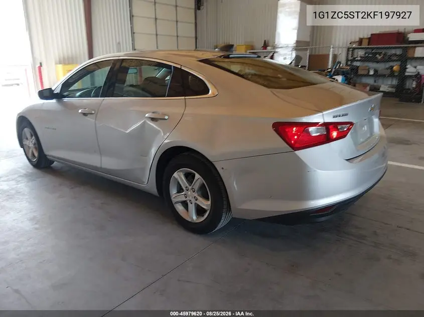2019 CHEVROLET MALIBU VIN 1G1ZC5ST2KF197927 — фото 3