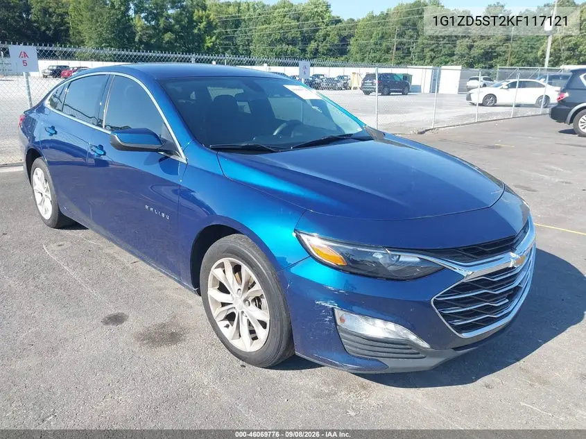 CHEVROLET MALIBU 2019, VIN 1G1ZD5ST2KF117121