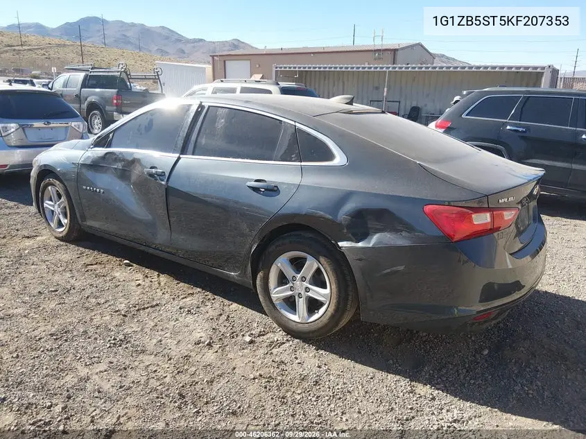 2019 CHEVROLET MALIBU VIN 1G1ZB5ST5KF207353 — фото 3