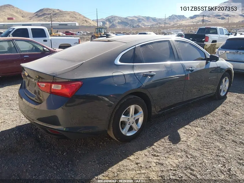 2019 CHEVROLET MALIBU VIN 1G1ZB5ST5KF207353 — фото 4