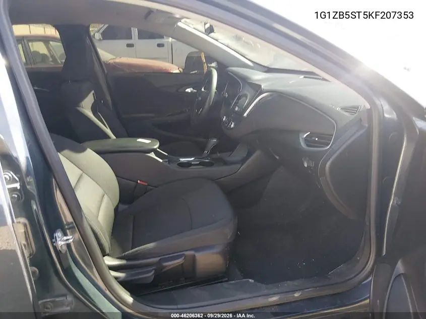 2019 CHEVROLET MALIBU VIN 1G1ZB5ST5KF207353 — фото 5