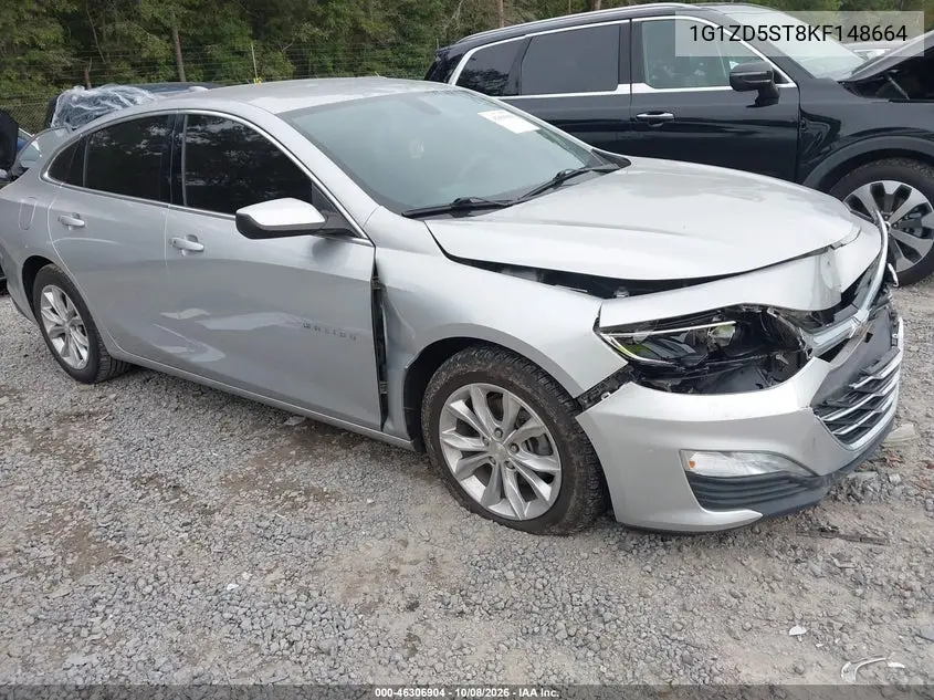 CHEVROLET MALIBU 2019, VIN 1G1ZD5ST8KF148664