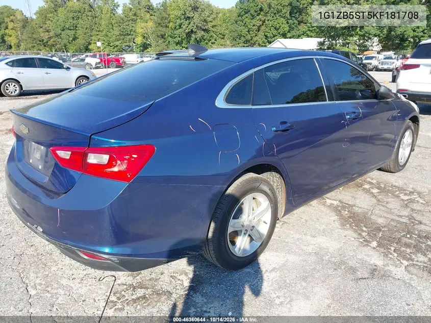 2019 CHEVROLET MALIBU VIN 1G1ZB5ST5KF181708 — фото 4