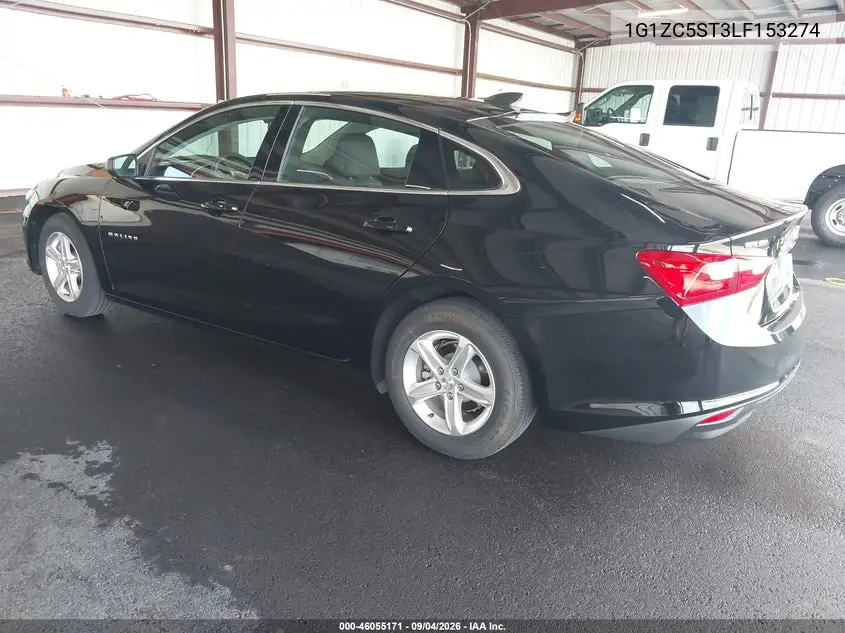 2020 CHEVROLET MALIBU VIN 1G1ZC5ST3LF153274 — фото 3