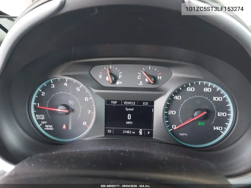 2020 CHEVROLET MALIBU VIN 1G1ZC5ST3LF153274 — фото 7