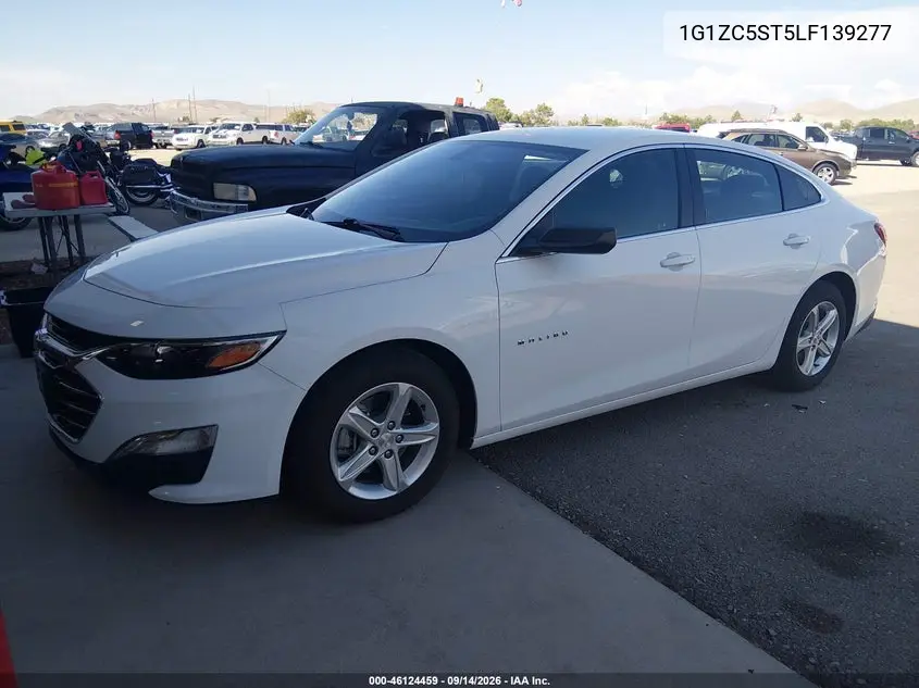 2020 CHEVROLET MALIBU VIN 1G1ZC5ST5LF139277 — фото 2