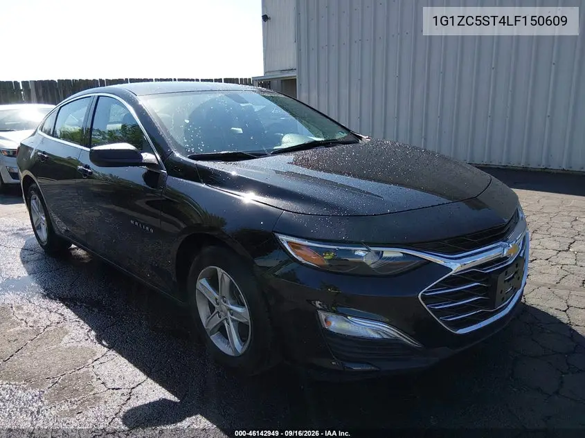CHEVROLET MALIBU 2020, VIN 1G1ZC5ST4LF150609