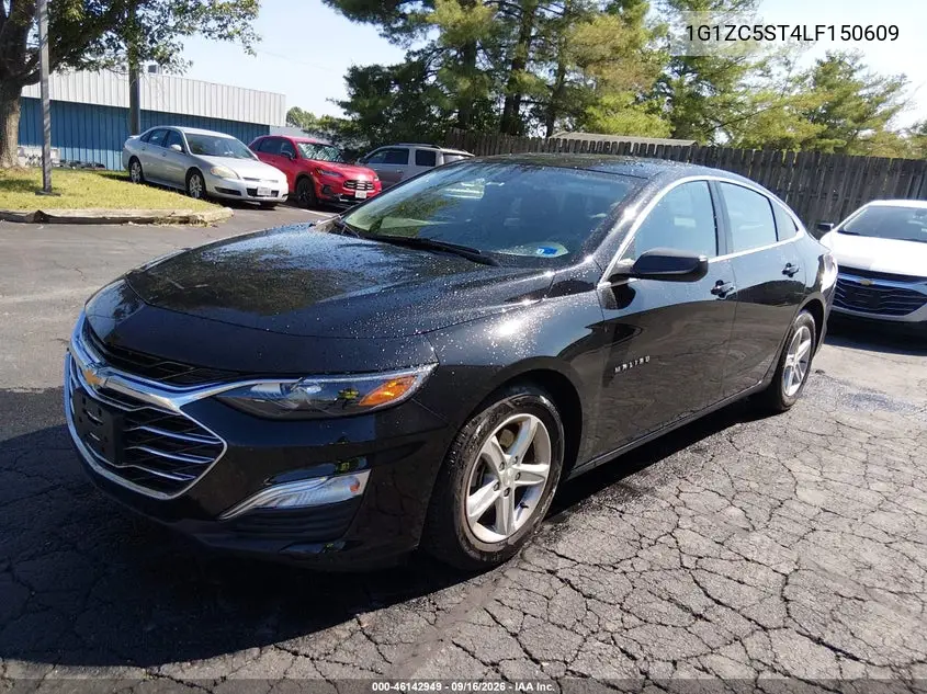 2020 CHEVROLET MALIBU VIN 1G1ZC5ST4LF150609 — фото 2