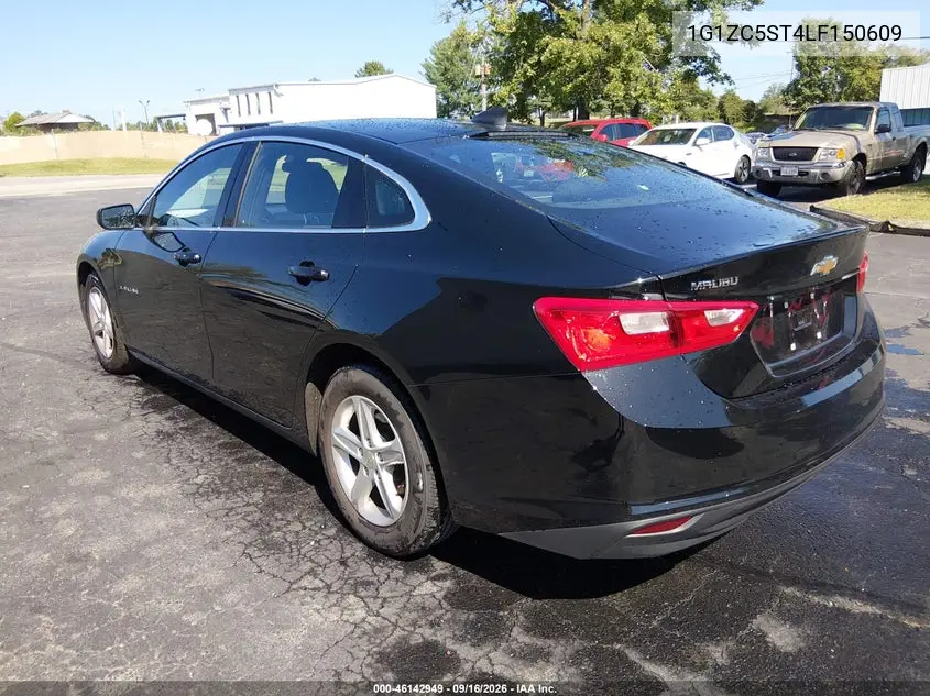 2020 CHEVROLET MALIBU VIN 1G1ZC5ST4LF150609 — фото 3