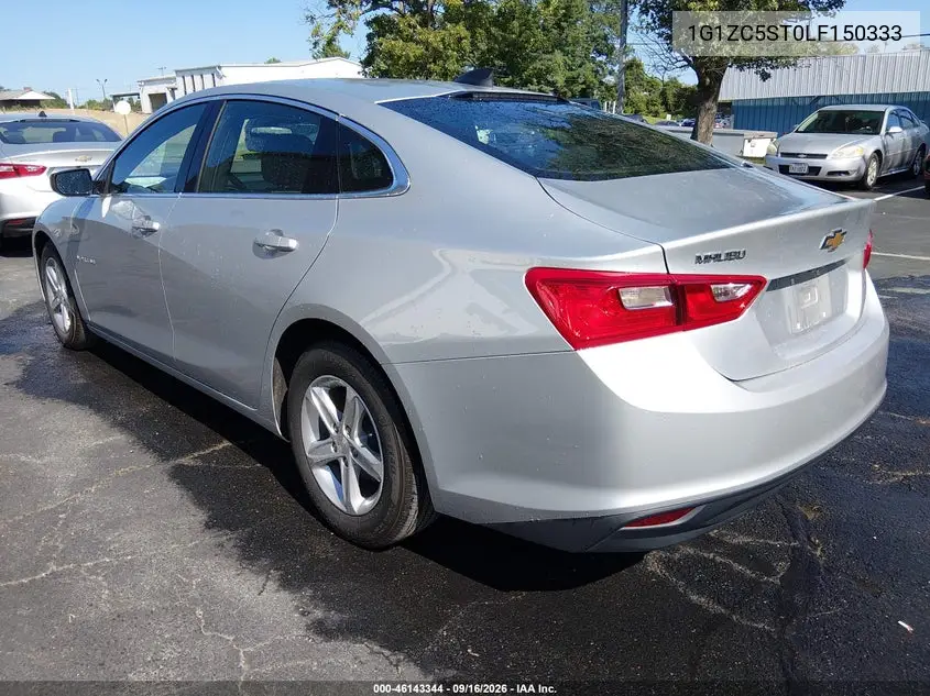 2020 CHEVROLET MALIBU VIN 1G1ZC5ST0LF150333 — фото 3