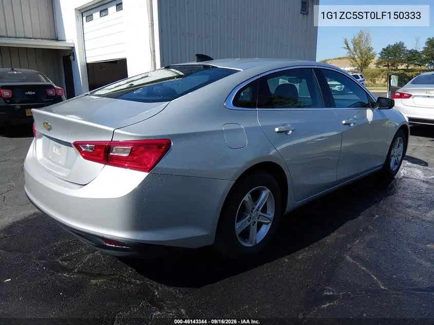 2020 CHEVROLET MALIBU VIN 1G1ZC5ST0LF150333 — фото 4