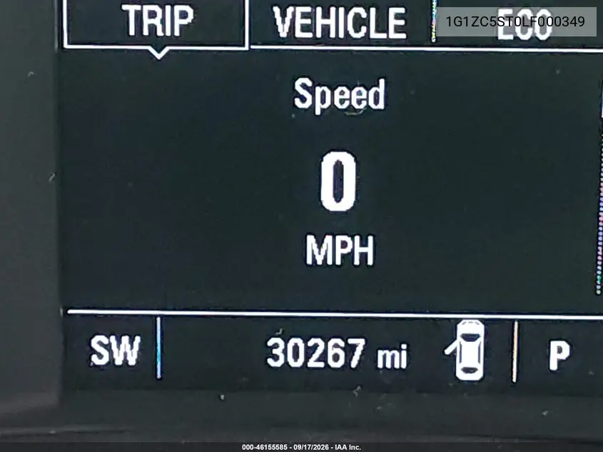 2020 CHEVROLET MALIBU VIN 1G1ZC5ST0LF000349 — фото 15