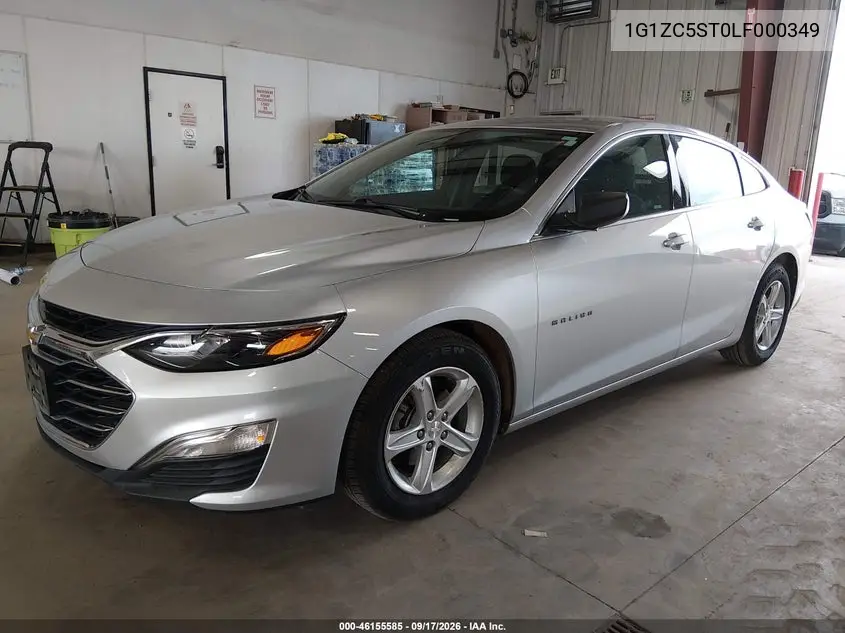 2020 CHEVROLET MALIBU VIN 1G1ZC5ST0LF000349 — фото 2