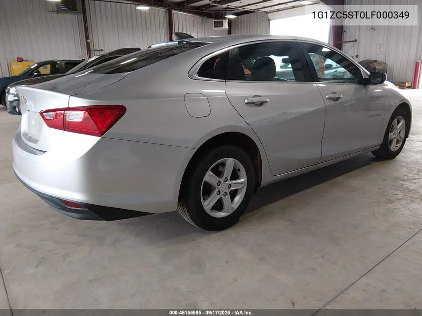 2020 CHEVROLET MALIBU VIN 1G1ZC5ST0LF000349 — фото 4