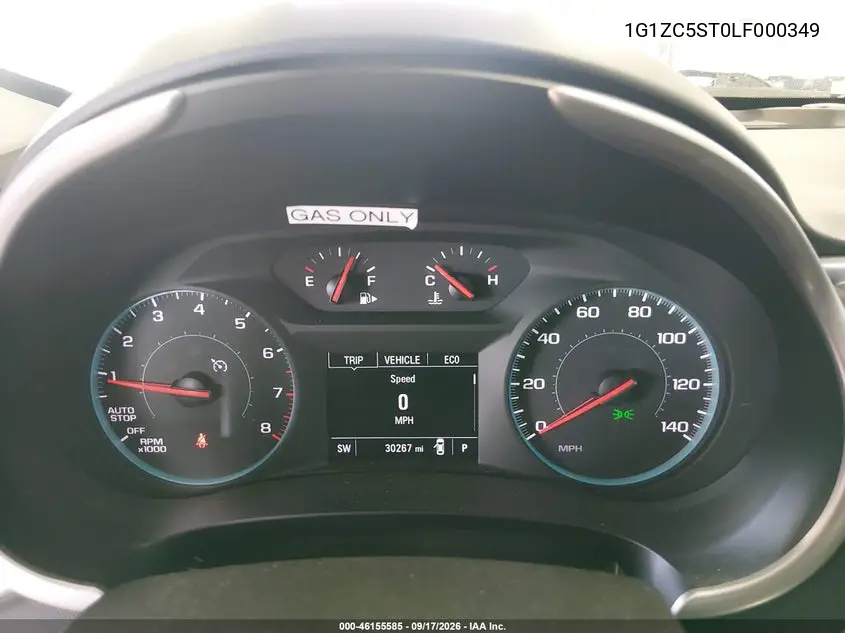 2020 CHEVROLET MALIBU VIN 1G1ZC5ST0LF000349 — фото 7