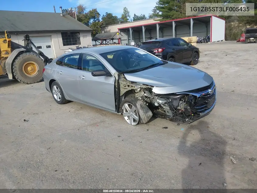 CHEVROLET MALIBU 2020, VIN 1G1ZB5ST3LF005435