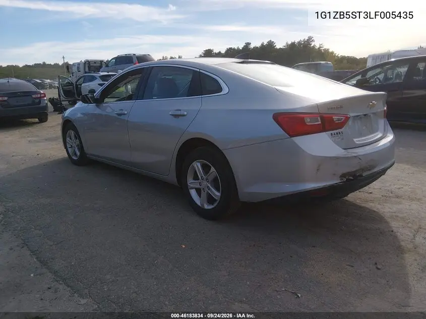 2020 CHEVROLET MALIBU VIN 1G1ZB5ST3LF005435 — фото 3