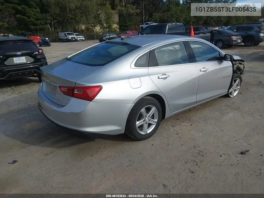 2020 CHEVROLET MALIBU VIN 1G1ZB5ST3LF005435 — фото 4