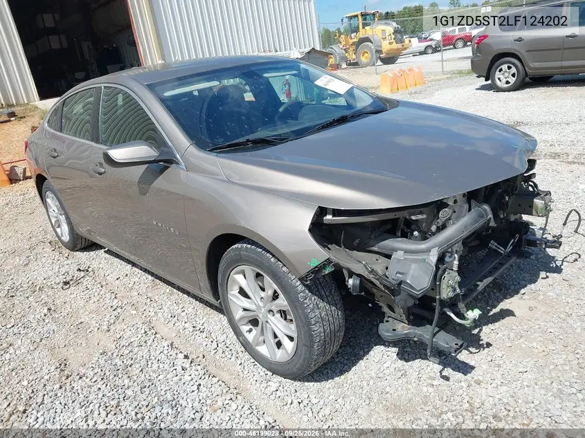 CHEVROLET MALIBU 2020, VIN 1G1ZD5ST2LF124202