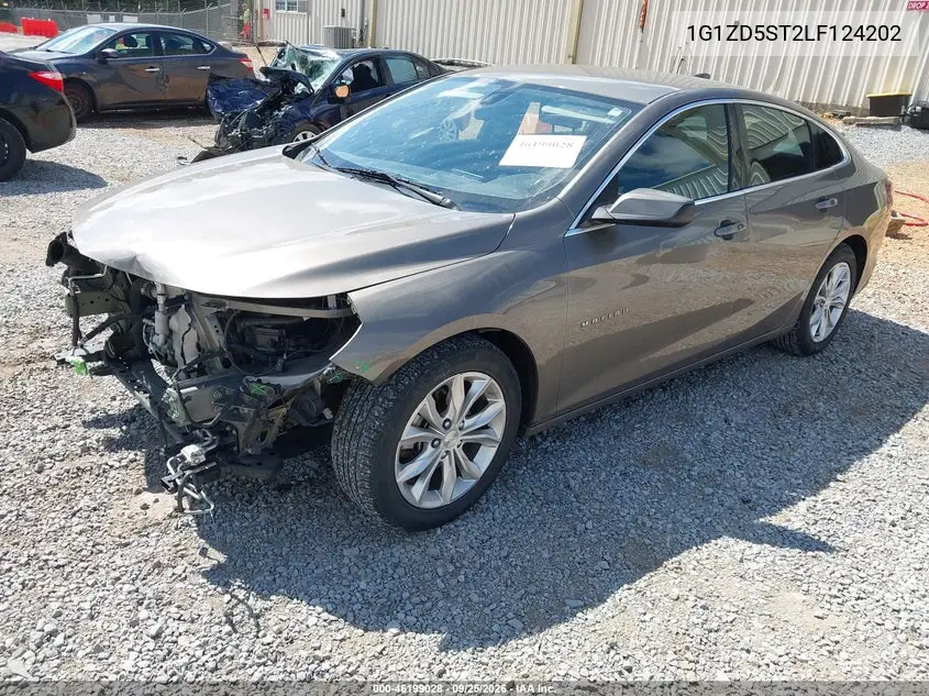 2020 CHEVROLET MALIBU VIN 1G1ZD5ST2LF124202 — фото 2