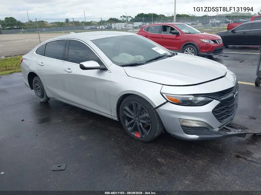 CHEVROLET MALIBU 2020, VIN 1G1ZD5ST8LF131994
