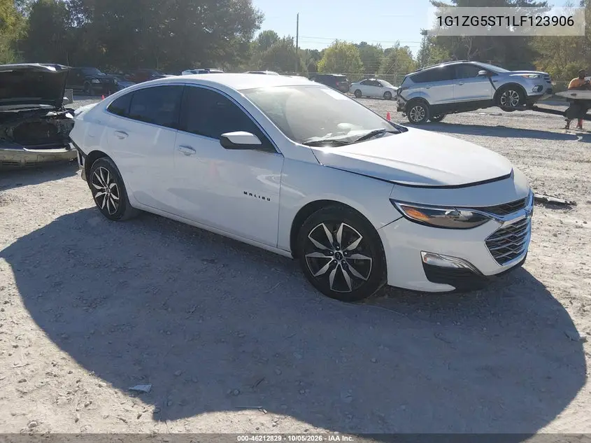 CHEVROLET MALIBU 2020, VIN 1G1ZG5ST1LF123906