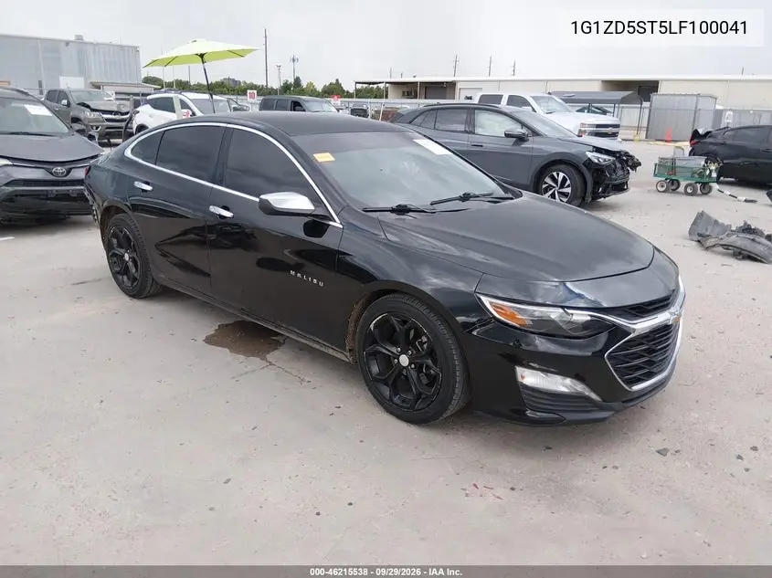 CHEVROLET MALIBU 2020, VIN 1G1ZD5ST5LF100041