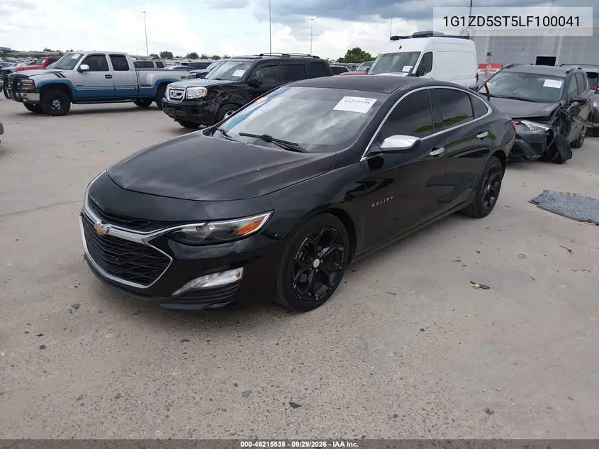 2020 CHEVROLET MALIBU VIN 1G1ZD5ST5LF100041 — фото 2