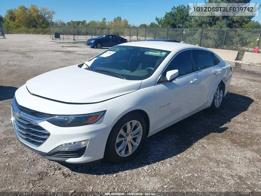 2020 CHEVROLET MALIBU VIN 1G1ZD5ST3LF039742 — фото 2