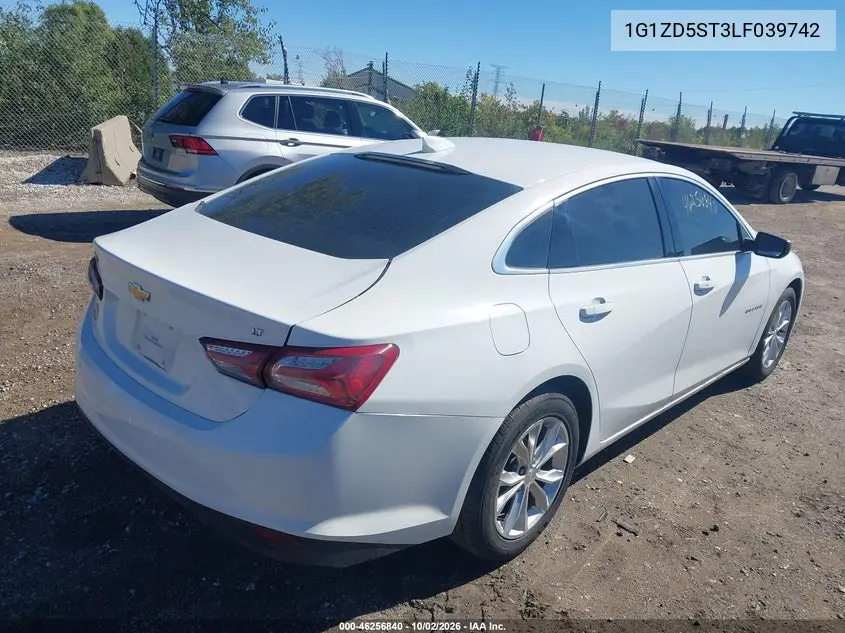 2020 CHEVROLET MALIBU VIN 1G1ZD5ST3LF039742 — фото 4