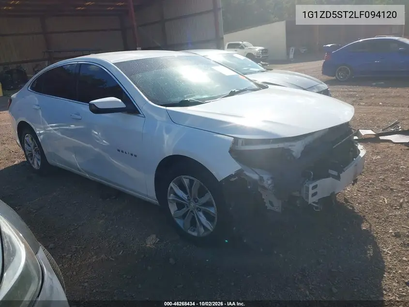 CHEVROLET MALIBU 2020, VIN 1G1ZD5ST2LF094120