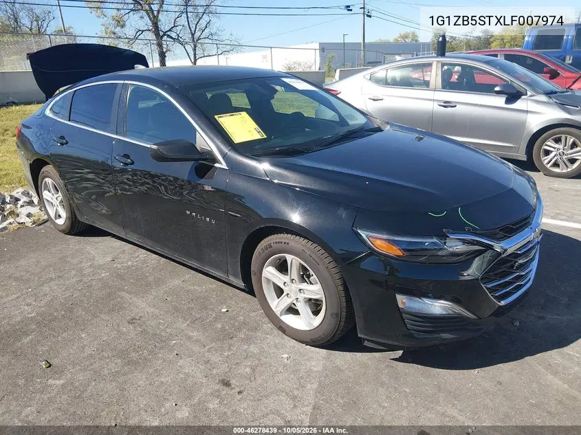 CHEVROLET MALIBU 2020, VIN 1G1ZB5STXLF007974