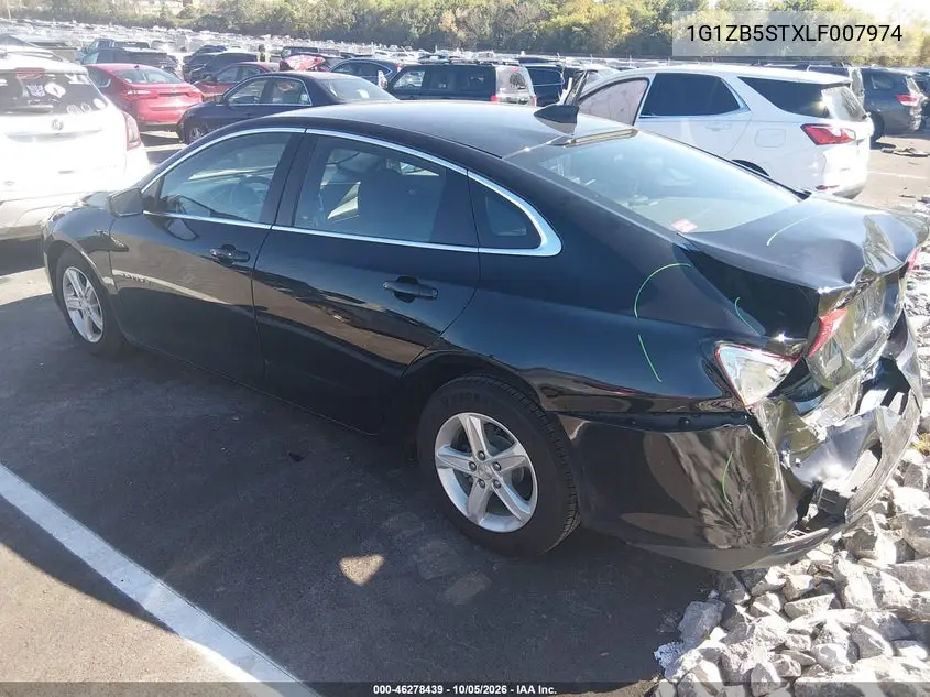 2020 CHEVROLET MALIBU VIN 1G1ZB5STXLF007974 — фото 3
