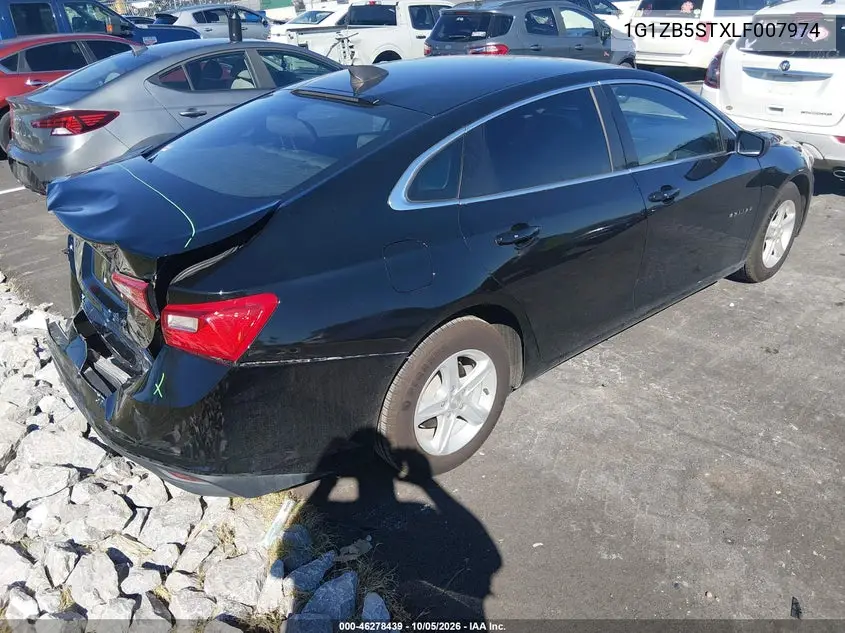2020 CHEVROLET MALIBU VIN 1G1ZB5STXLF007974 — фото 4