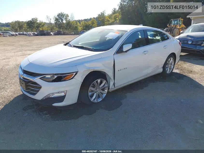 2020 CHEVROLET MALIBU VIN 1G1ZD5ST4LF015014 — фото 2