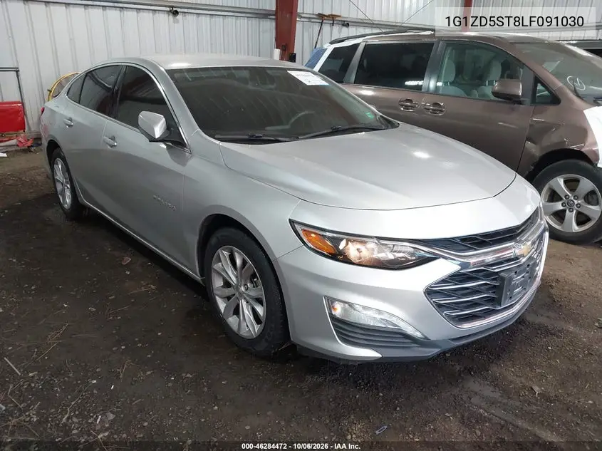 CHEVROLET MALIBU 2020, VIN 1G1ZD5ST8LF091030