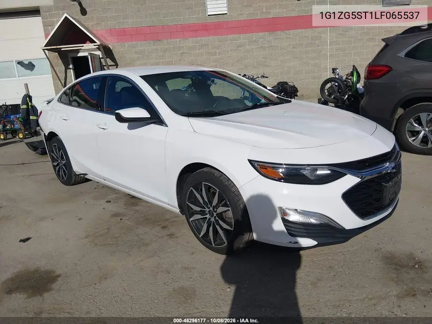 CHEVROLET MALIBU 2020, VIN 1G1ZG5ST1LF065537