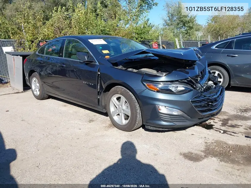 CHEVROLET MALIBU 2020, VIN 1G1ZB5ST6LF128355