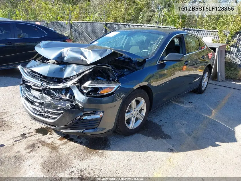 2020 CHEVROLET MALIBU VIN 1G1ZB5ST6LF128355 — фото 2
