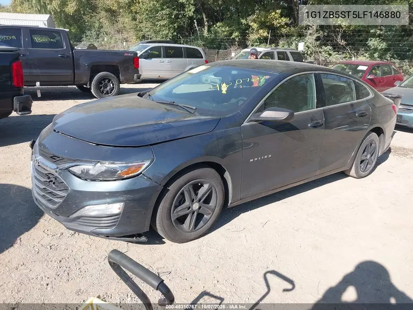 2020 CHEVROLET MALIBU VIN 1G1ZB5ST5LF146880 — фото 2