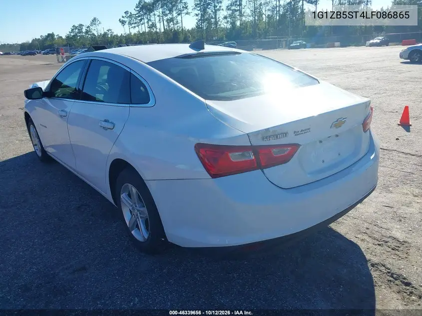2020 CHEVROLET MALIBU VIN 1G1ZB5ST4LF086865 — фото 3