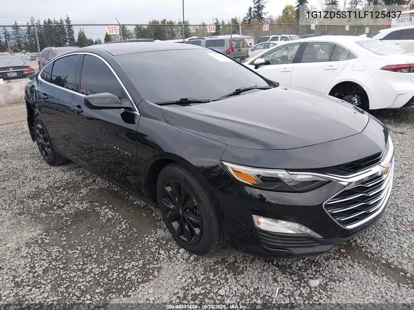 CHEVROLET MALIBU 2020, VIN 1G1ZD5ST1LF125437